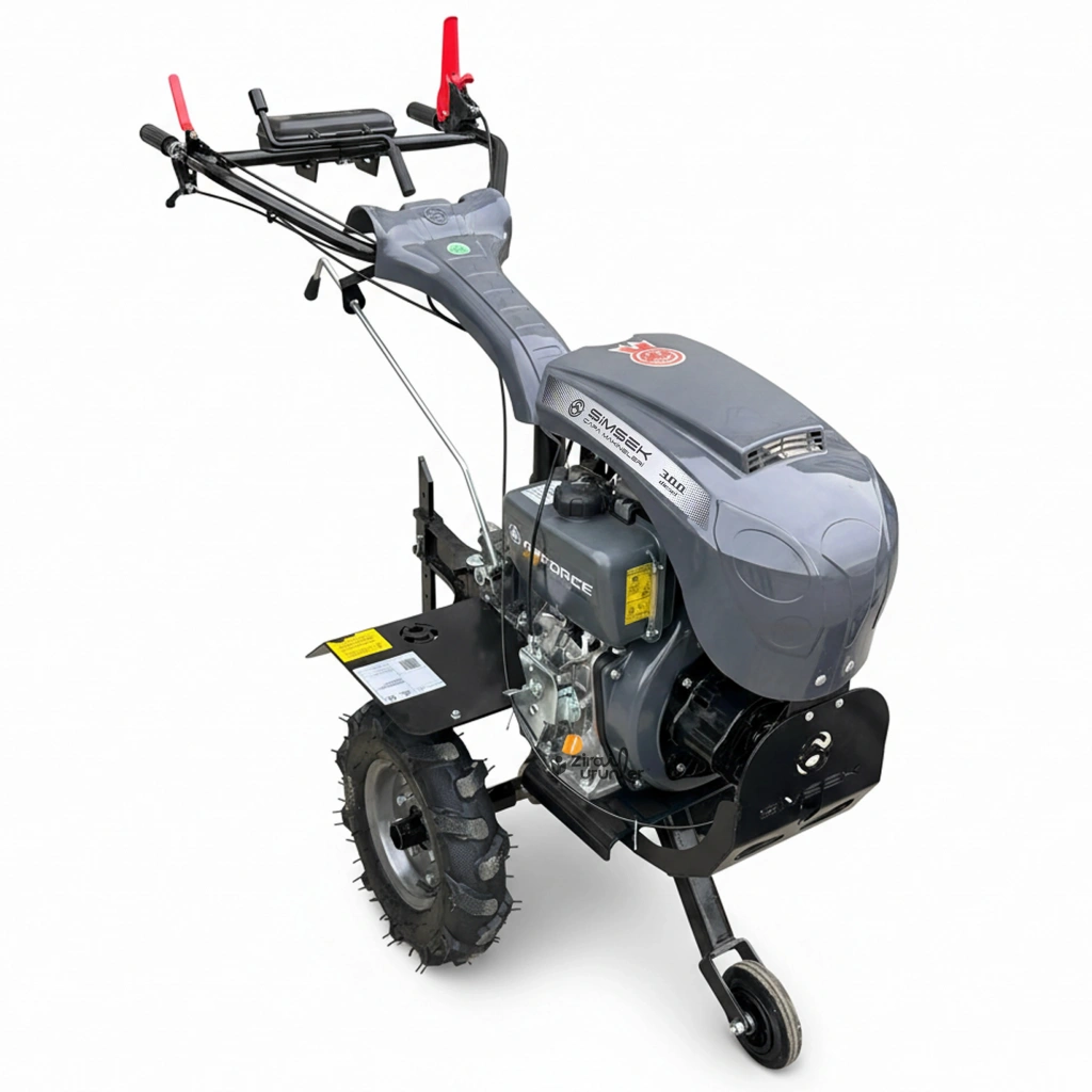 ŞİMŞEK 7 HP Dizel ŞİM300 Çapa Makinası Kurma Kollu