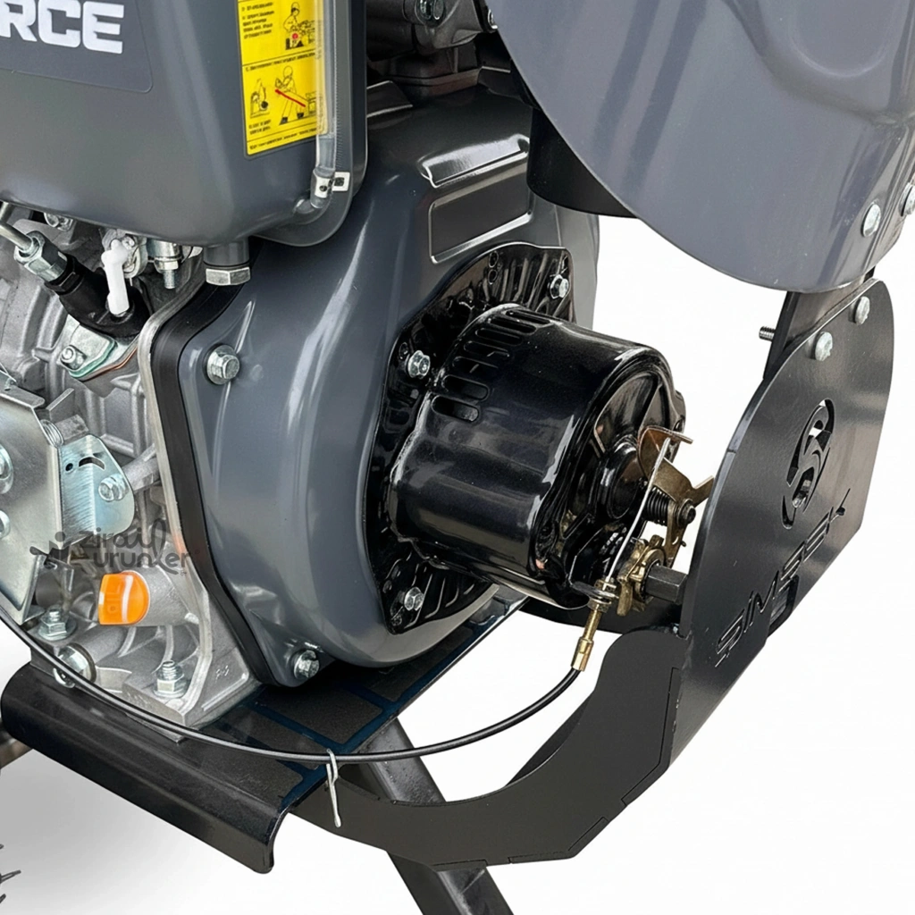 ŞİMŞEK 7 HP Dizel ŞİM300 Çapa Makinası Kurma Kollu